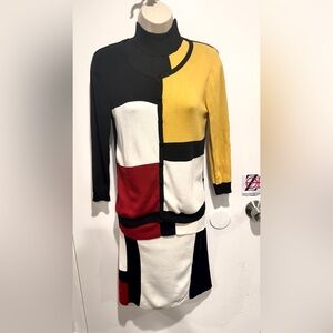 Vintage Grace Multicolor suit set of 3 pieces